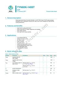 TYN60K-1400TQ Datasheet Cover