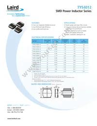 TYS40126R8M-10 Datasheet Cover