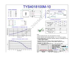 TYS4018100M-10 Datasheet Cover