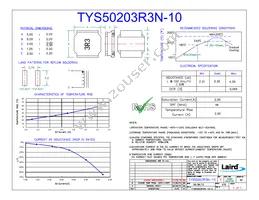 TYS50203R3N-10 Cover