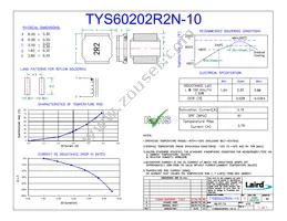 TYS60202R2N-10 Cover