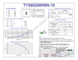 TYS60206R8N-10 Cover
