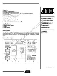 U2010B-MFPG3 Datasheet Cover