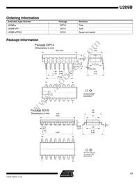 U209B-MY Datasheet Page 17