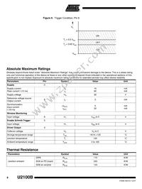 U2100B-MY Datasheet Page 8