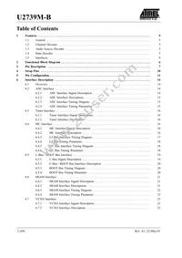 U2739M-BFT Datasheet Page 2
