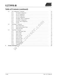 U2739M-BFT Datasheet Page 4