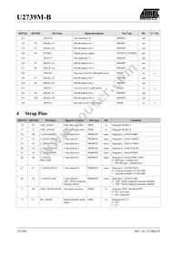 U2739M-BFT Datasheet Page 10