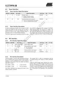 U2739M-BFT Datasheet Page 16