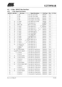 U2739M-BFT Datasheet Page 19