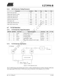 U2739M-BFT Datasheet Page 23