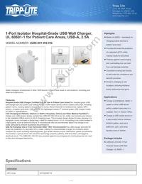 U280-001-W2-HG Datasheet Cover