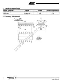 U2860B-MFPY Datasheet Page 12