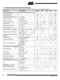 U4037B-NFLY Datasheet Page 6