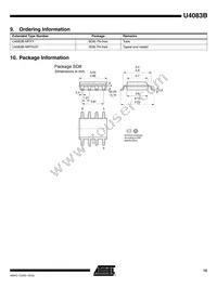 U4083B-MFPY 19 Datasheet Page 15