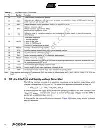 U4090B-PFNY Datasheet Page 6