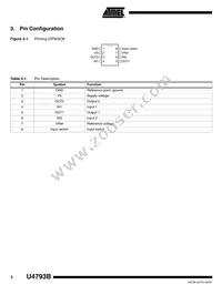 U4793B-MY Datasheet Page 2