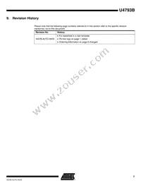 U4793B-MY Datasheet Page 7