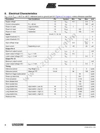 U5020M-MFPY Datasheet Page 8