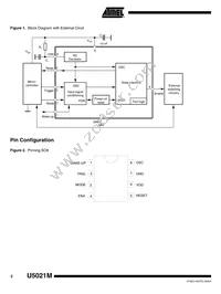 U5021M-NFP Datasheet Page 2