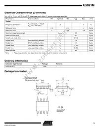 U5021M-NFP Datasheet Page 9