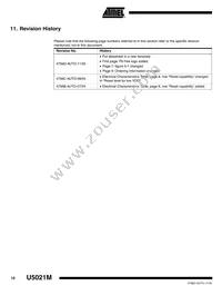 U5021M-NFPY Datasheet Page 10