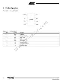 U6043B-MY Datasheet Page 2