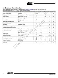 U6043B-MY Datasheet Page 6