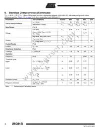 U6084B-MFPG3Y Datasheet Page 8