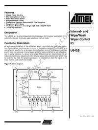 U642B-MFPG3Y Datasheet Cover