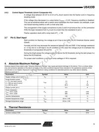 U6433B-MFPY Datasheet Page 5