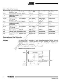 U6809B-MFL Datasheet Page 6