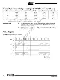 U6809B-MFL Datasheet Page 12