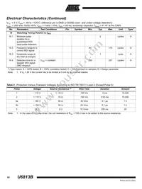 U6813B-MFPG3 Datasheet Page 10