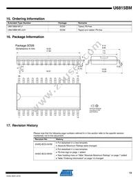 U6815BM-NFLG3Y Datasheet Page 13