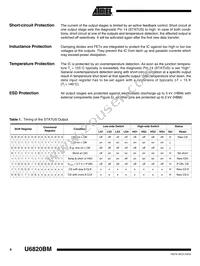 U6820BM-MFPG3Y Datasheet Page 4