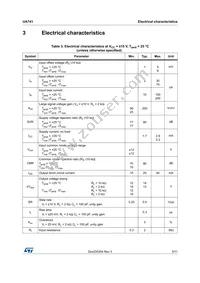 UA741MN Datasheet Page 5