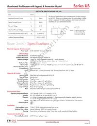 UB16VA001 Datasheet Page 2