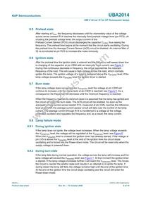 UBA2014P/N1 Datasheet Page 6