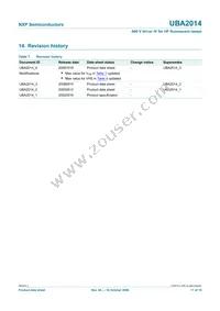 UBA2014P/N1 Datasheet Page 17