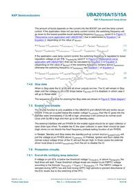UBA2016AP/1 Datasheet Page 18