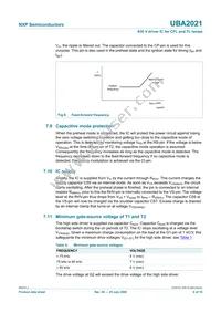 UBA2021P/N2 Datasheet Page 6