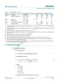 UBA2021P/N2 Datasheet Page 10