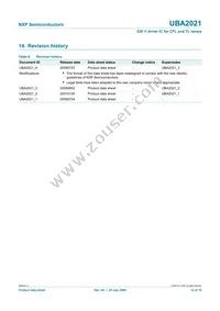 UBA2021P/N2 Datasheet Page 14