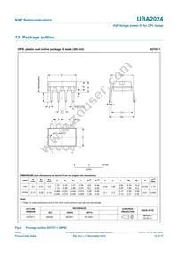 UBA2024BP/N1 Datasheet Page 12