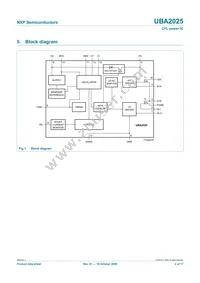 UBA2025T/N1 Datasheet Page 2