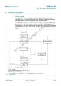 UBA20260T/1 Datasheet Page 5