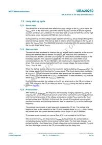 UBA20260T/1 Datasheet Page 6