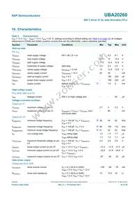 UBA20260T/1 Datasheet Page 18