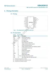 UBA20262T/1 Datasheet Page 4